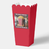 Popcorn Iedereen popcorn dozen Bedankdoosjes (Voorkant)