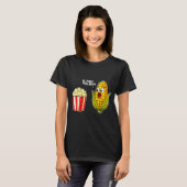 Popcorn Is Dat Jij Bro Mals Grappig Voedsel Sarcas T-shirt (Voorkant volledig)