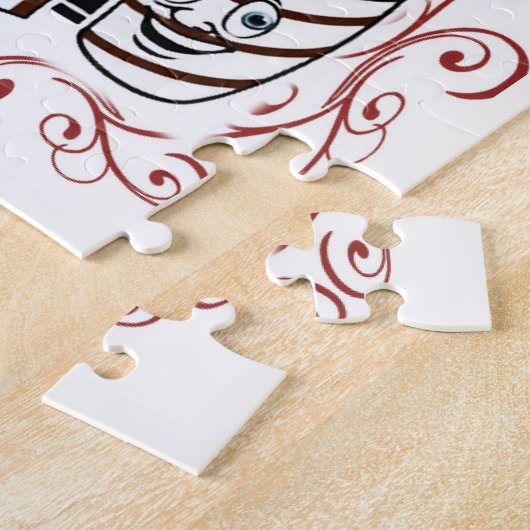 Popcorn Jigzaag Puzzle Legpuzzel (Zijkant)