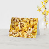 Popcorn Kaart (Gele Bloem)