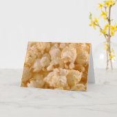 Popcorn Kaart (Gele Bloem)