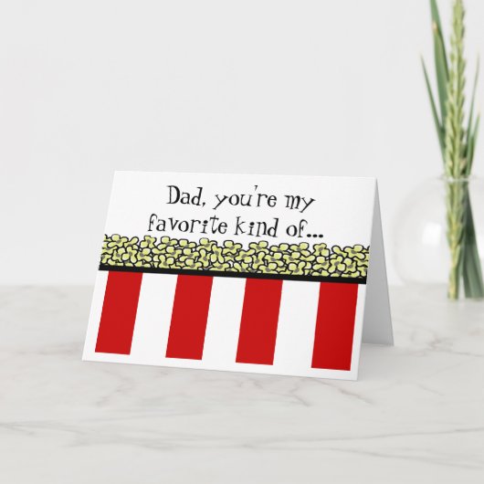 Popcorn Kaart (Voorkant)