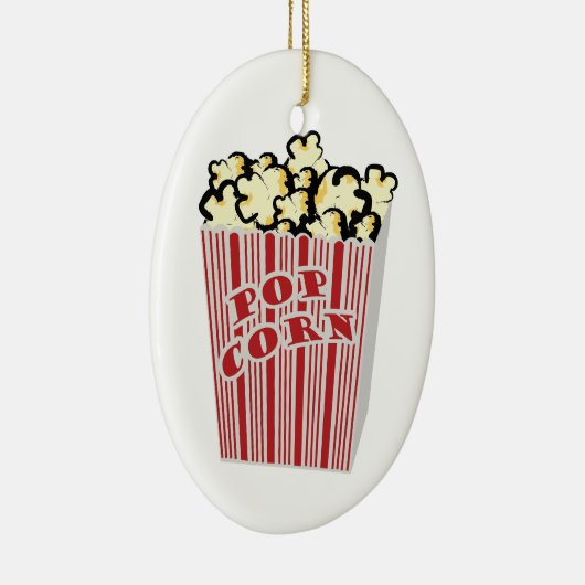 Popcorn Keramisch Ornament (Rechts)
