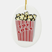 Popcorn Keramisch Ornament (Voorkant)