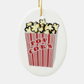 Popcorn Keramisch Ornament (Achterkant)