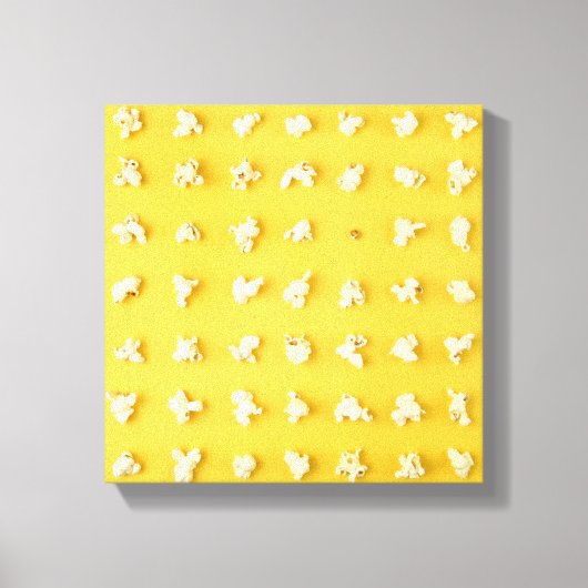 Popcorn Kernels Canvas Afdruk (Voorkant)