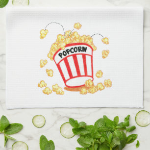 Popcorn - keukenhanddoek