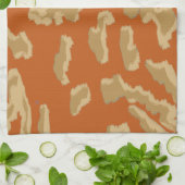 Popcorn keukenhanddoek (Gevouwen)