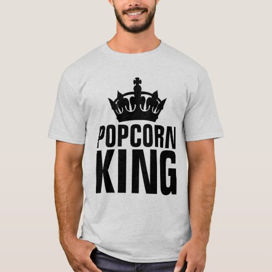 POPCORN KING T-SHIRTS (Voorkant)