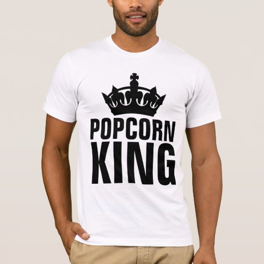 POPCORN KING T-SHIRTS (Voorkant)