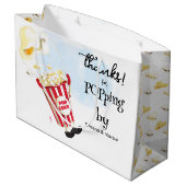 Popcorn knalt groot cadeauzakje (Achterkant Gekanteld)