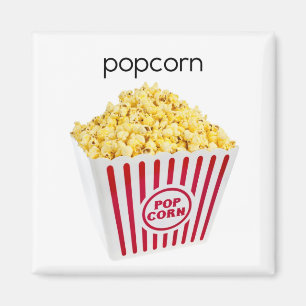 Popcorn koelkast Magnet