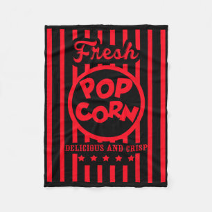 Popcorn-kostuum vers voor Halloween Fleece Deken