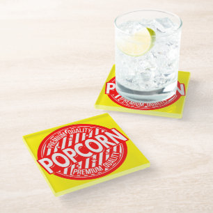 *Popcorn* Label Top Onderzetter