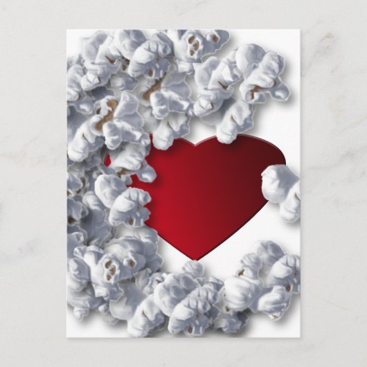 Popcorn Lover Collectie Briefkaart (Voorkant)