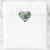 Popcorn Lover Collectie Hart Sticker (Tas)