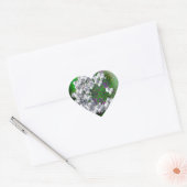 Popcorn Lover Collectie Hart Sticker (Envelop)