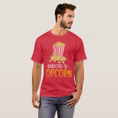 Popcorn Lover Gift Funny Popcorn friends T-shirt (Voorkant volledig)