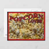 Popcorn Lover Gifts en Apparel Briefkaart (Voorkant / Achterkant)