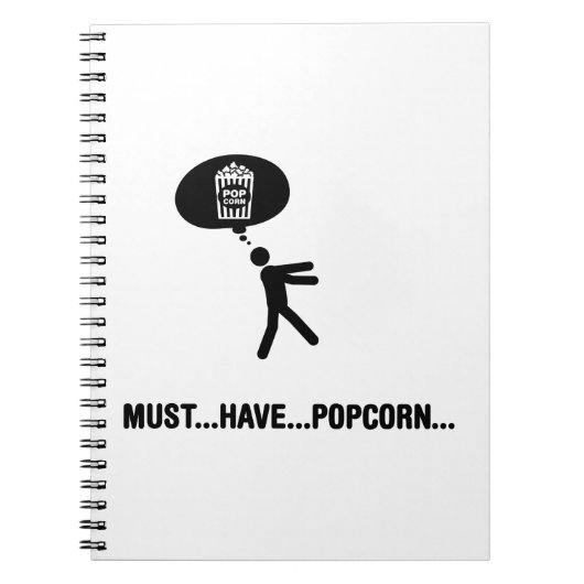 Popcorn Lover Notitieboek (Voorkant)