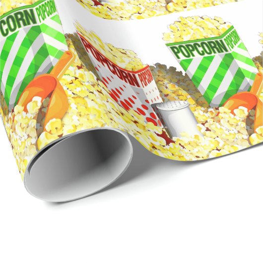 Popcorn Lovers-pakpapier Cadeaupapier (Rol Hoek)