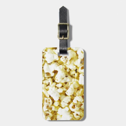 Popcorn Madness Bagagelabel (Voorkant verticaal)