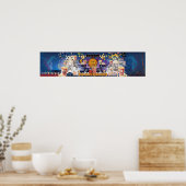 Popcorn Madness-Poster Poster (Keuken)