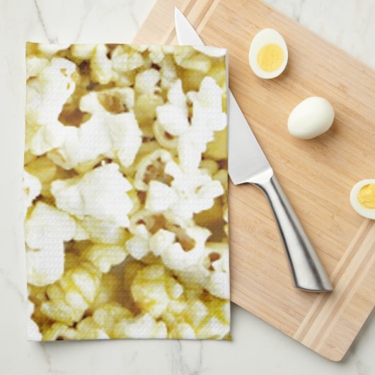 Popcorn Madness Theedoek (Quarter Fold)