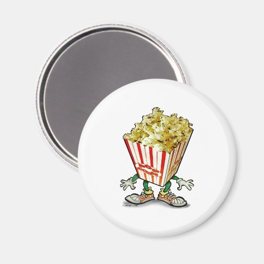 Popcorn Magneet (Voorkant / Achterkant)