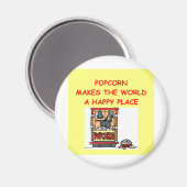 popcorn magneet (Voorkant / Achterkant)