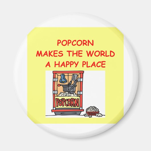 popcorn magneet (Voorkant)