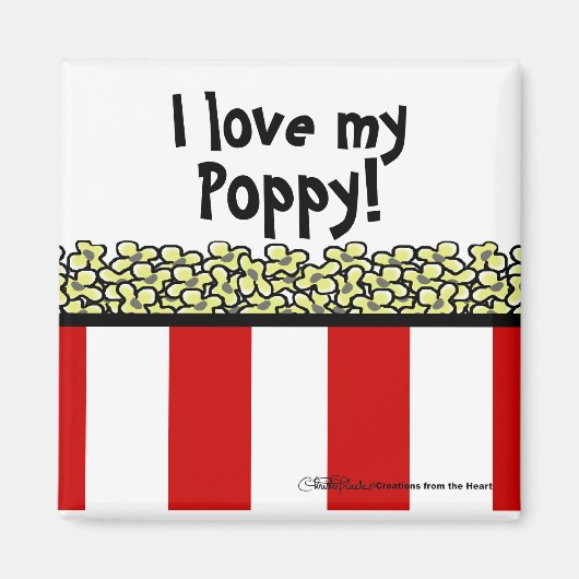 Popcorn Magneet (Voorkant)