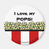 Popcorn Magneet (Voorkant)