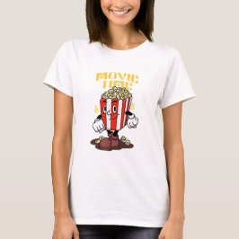 Popcorn Mascotte Cartoon T-shirt