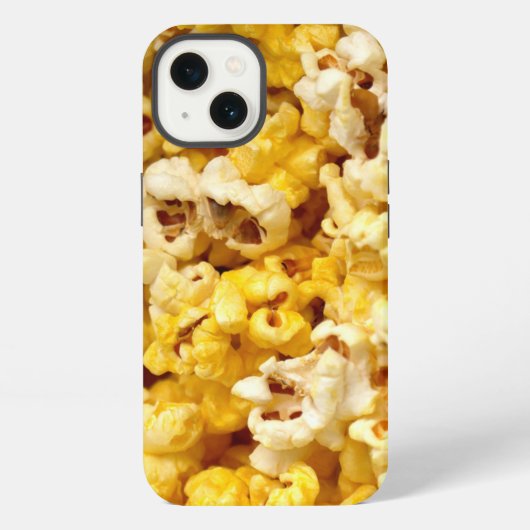Popcorn met boter iPhone hoesje (Achterkant)