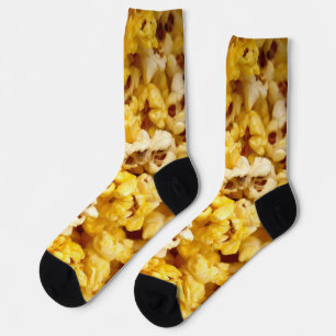 Popcorn met boter sokken