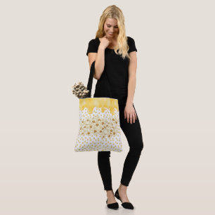 Popcorn met gesmolten boter tote bag
