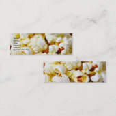 Popcorn Mini Visitekaartje (Voorkant / Achterkant)