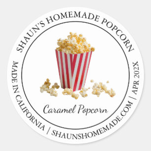 Popcorn Modern label