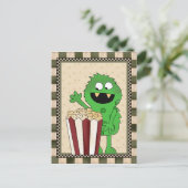Popcorn Monster voegt briefkaart toe (Staand voorkant)