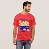Popcorn Movie Time T-shirt (Voorkant volledig)