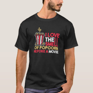 Popcorn Movies Snack Cinema TV Shows - Funny Popco T-shirt
