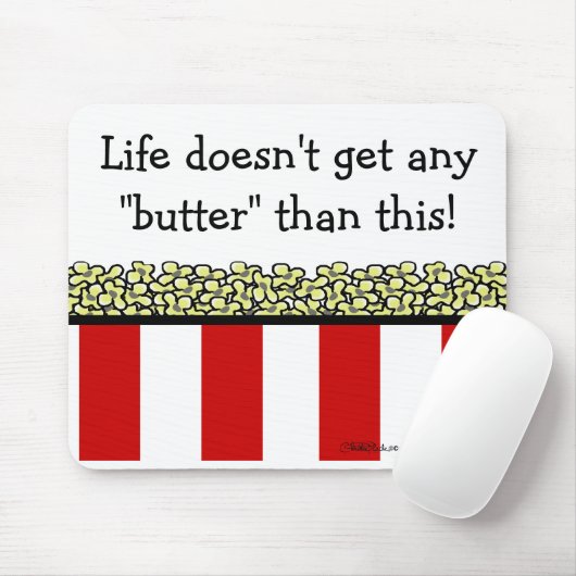 Popcorn Muismat (Met muis)