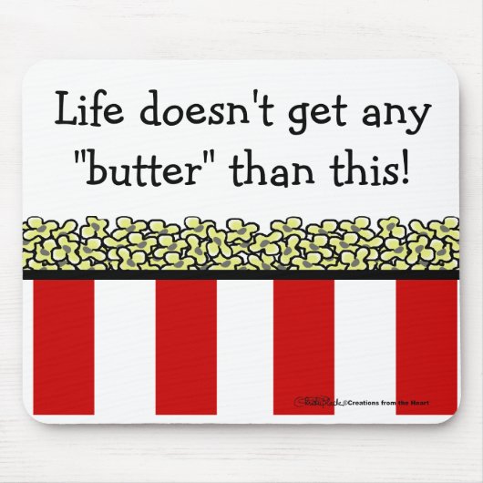 Popcorn Muismat (Voorkant)