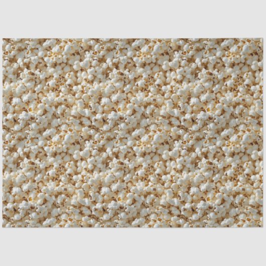 Popcorn Naadloze Patroon Decoupage Tissuepapier (Voorkant)