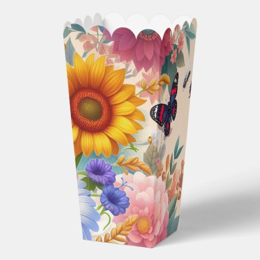 Popcorn Nature Favor Box Bedankdoosjes (Achterkant)