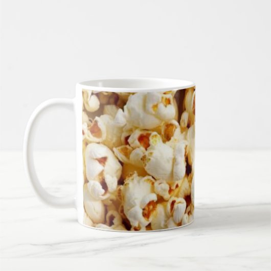 Popcorn op 325 ml grootte witte mok (Links)