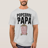 POPCORN PAPA DAD T-Shirts (Voorkant)