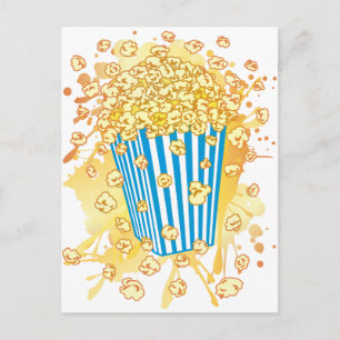 POPCORN_PARTY BRIEFKAART