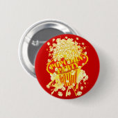 POPCORN_PARTY RONDE BUTTON 5,7 CM (Voorkant /achterkant)